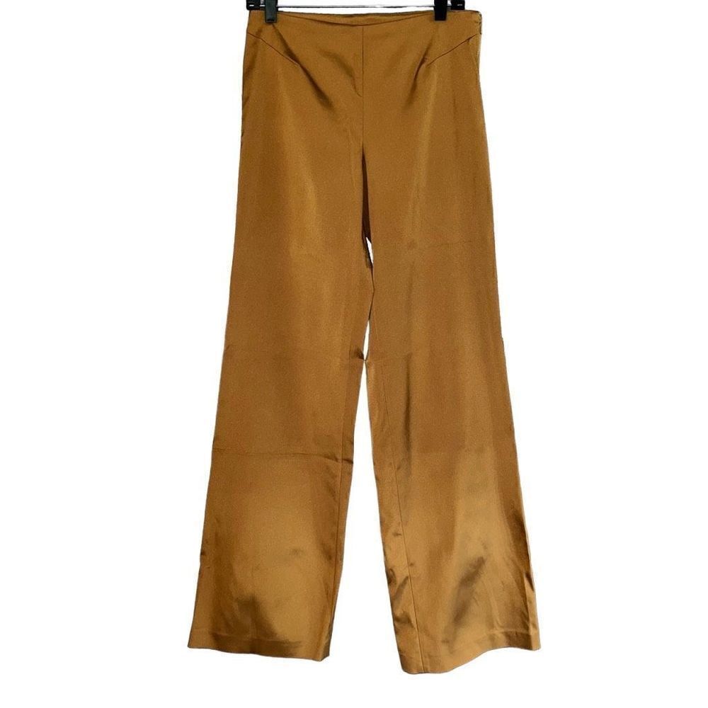 Hilton Hollis NWT Saffron wide leg pants 4‎